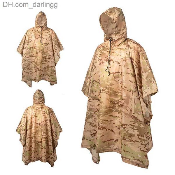 3 in 1 multifunctional outdoor camouflage tactical waterproof raincoat awning from the rain motorcycle rain poncho picnic mat q230825
3 in 1 multifunctional outdoor camouflage tactical waterproof raincoat awning from the rain motorcycle rain poncho picnic mat q230825