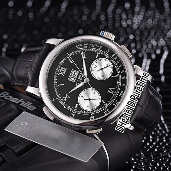 new gig dage datograph 403 035 automatic mens watch steel case black dial silver subdial daydate big calendar watches leather pure313n, Slivery;brown
new gig dage datograph 403 035 automatic mens watch steel case black dial silver subdial daydate big calendar watches leather pure313n, Slivery;brown