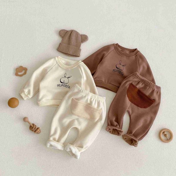 sets clothing sets clothing ins winter clothes baby rabbit print set boys and girls plush thickened pants 2piece 230331 z230726, White
sets clothing sets clothing ins winter clothes baby rabbit print set boys and girls plush thickened pants 2piece 230331 z230726, White