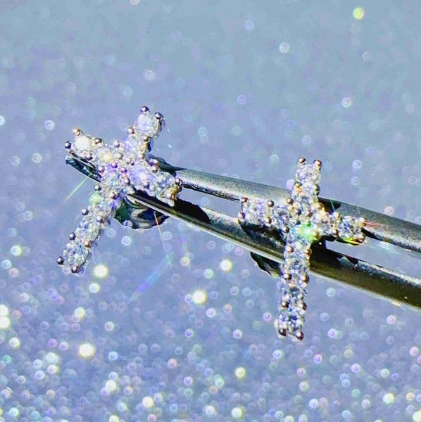 zuanfa cross earring moissanite jewelry iced out earrings 925 silver vvs diamond stud earrings, Golden
zuanfa cross earring moissanite jewelry iced out earrings 925 silver vvs diamond stud earrings, Golden