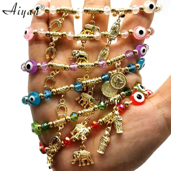 bangle 12 pieces flat eyes hanging san jude virgin mary san benedict elephant horseshoes a stretch string bracelet as a gift for pray 230824, Black
bangle 12 pieces flat eyes hanging san jude virgin mary san benedict elephant horseshoes a stretch string bracelet as a gift for pray 230824, Black