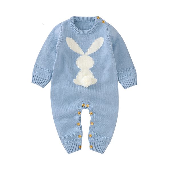 rompers baby rompers cute rabbit pom born toddler jumpsuit outfit long sleeve autumn infant girl boy winter clothing knitted warm 230823, Blue
rompers baby rompers cute rabbit pom born toddler jumpsuit outfit long sleeve autumn infant girl boy winter clothing knitted warm 230823, Blue