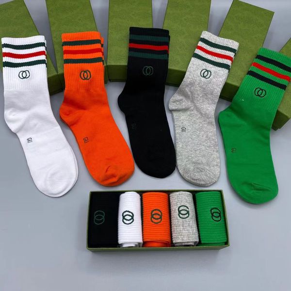 designer mens womens luxurys socks five pair luxe sports winter mesh letter printed sock embroidery cotton man woman with box, Black
designer mens womens luxurys socks five pair luxe sports winter mesh letter printed sock embroidery cotton man woman with box, Black