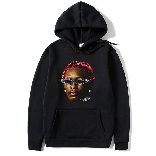 men's hoodies sweatshirts rapper young thug thugger red rare retro graphic hoody men' hip hop oversized fleece hoodie sweatshirt g, Black
men's hoodies sweatshirts rapper young thug thugger red rare retro graphic hoody men' hip hop oversized fleece hoodie sweatshirt g, Black