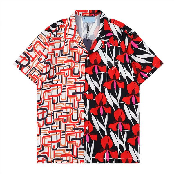 men's designer shirt summer short sleeve casual button up shirt printed bowling shirt beach style breathable t-shirt clothing #378, White;black
men's designer shirt summer short sleeve casual button up shirt printed bowling shirt beach style breathable t-shirt clothing #378, White;black