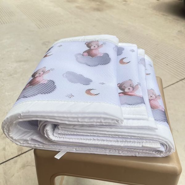bed rails 2pcsset baby mesh crib bumper breathable summer infant bedding bumpers born cot sets around protector 230824
bed rails 2pcsset baby mesh crib bumper breathable summer infant bedding bumpers born cot sets around protector 230824