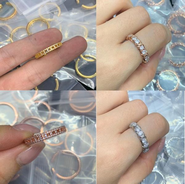 luxurys women crystal brand ring designer fashion titanium steel open engraved letter pattern ring engagement ring, Silver
luxurys women crystal brand ring designer fashion titanium steel open engraved letter pattern ring engagement ring, Silver