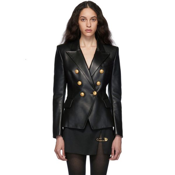 women's leather faux leather real leather jacket women genuine leather blazer outerwear elegant double breasted soft black sheppskin co
women's leather faux leather real leather jacket women genuine leather blazer outerwear elegant double breasted soft black sheppskin co