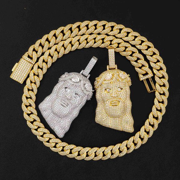 luxury vvs moissanite diamond charm fit cuban chain jewelry custom moissanite hip hop bling iced out pendant, Silver
luxury vvs moissanite diamond charm fit cuban chain jewelry custom moissanite hip hop bling iced out pendant, Silver