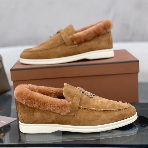 genuine leather flat dress shoes lamb's wool suede loafers moccasins women's casual walking shoes luxury designers casual slip on, Black
genuine leather flat dress shoes lamb's wool suede loafers moccasins women's casual walking shoes luxury designers casual slip on, Black