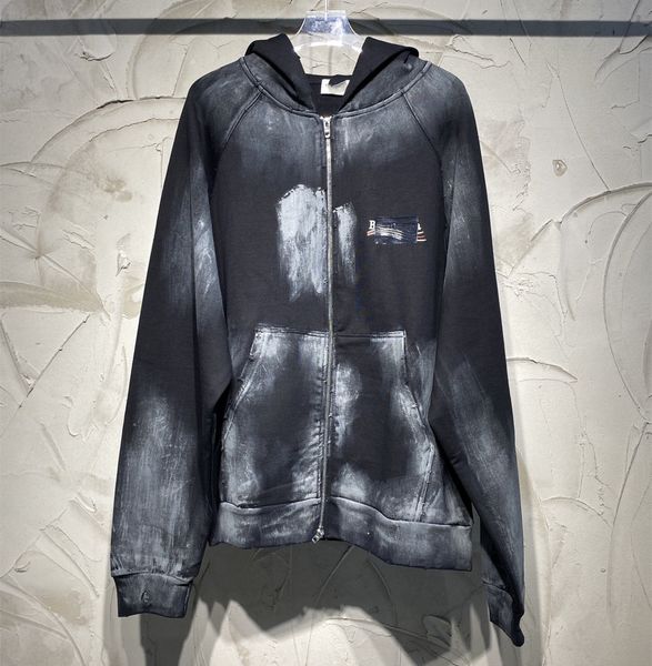 2023ss bale men painted hoodie casual fashion black tape craftsmanship men woolen hoodie printed washable men hoods
2023ss bale men painted hoodie casual fashion black tape craftsmanship men woolen hoodie printed washable men hoods