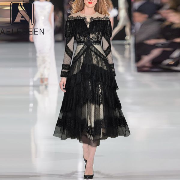 basic casual dresses aeleseen runway fashion lace dress designer spring patchwork mesh elegant ruffles long party dress 230824, Black;gray
basic casual dresses aeleseen runway fashion lace dress designer spring patchwork mesh elegant ruffles long party dress 230824, Black;gray