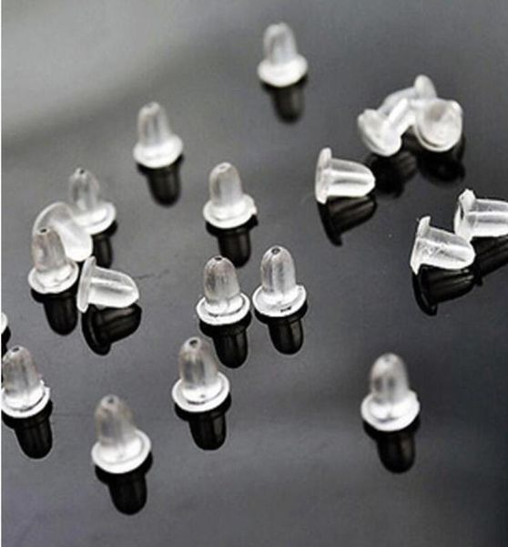100pcs plastic rubber earring backs sers ear plugging earrings for women stud earring accessories 3960489, White
100pcs plastic rubber earring backs sers ear plugging earrings for women stud earring accessories 3960489, White