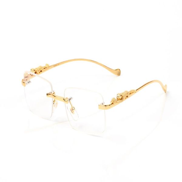 carti glasses sunglasses designer mens women trendy gold silver leopard frames panther sunshade eyewear composite metal rimless op216m, White;black
carti glasses sunglasses designer mens women trendy gold silver leopard frames panther sunshade eyewear composite metal rimless op216m, White;black