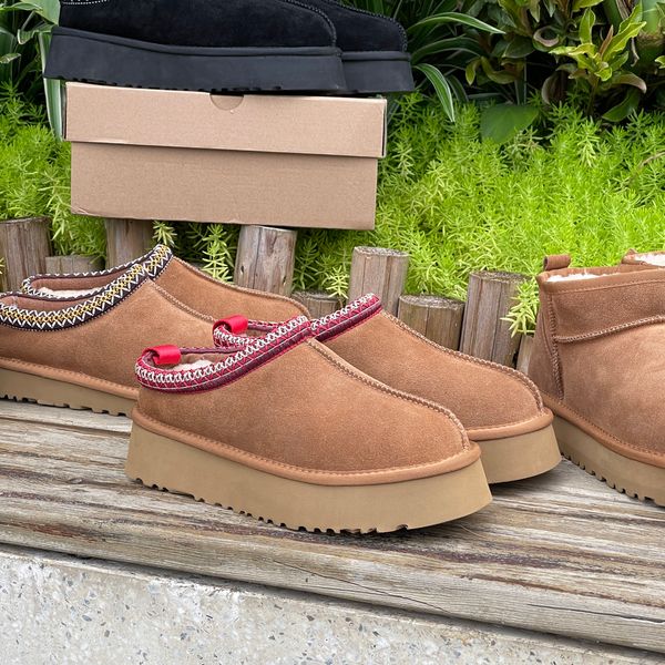 tasman slippers tazz chestnut fur slides sheepskin shearling classic ultra mini platform boot winter mules women men slip-on shoes suede upp, Black
tasman slippers tazz chestnut fur slides sheepskin shearling classic ultra mini platform boot winter mules women men slip-on shoes suede upp, Black