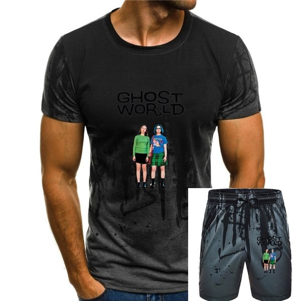 men's tracksuits men short sleeve tshirt ghost world t shirt women 230823, Gray 
men's tracksuits men short sleeve tshirt ghost world t shirt women 230823, Gray