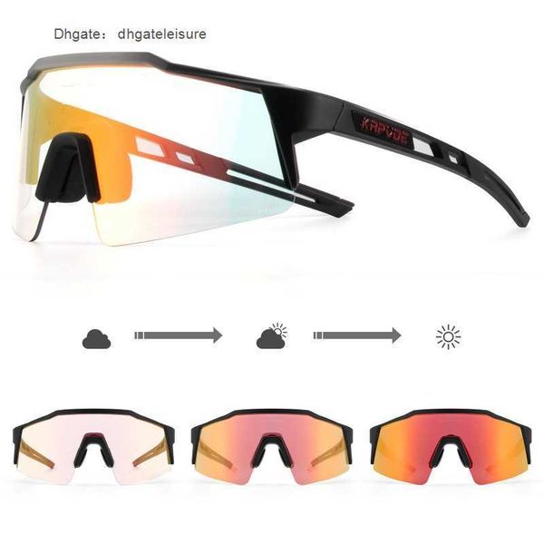 2022 new kapvoe men's and women's cycling goggles light induced red to blue to black outdoor bike, White;black
2022 new kapvoe men's and women's cycling goggles light induced red to blue to black outdoor bike, White;black
