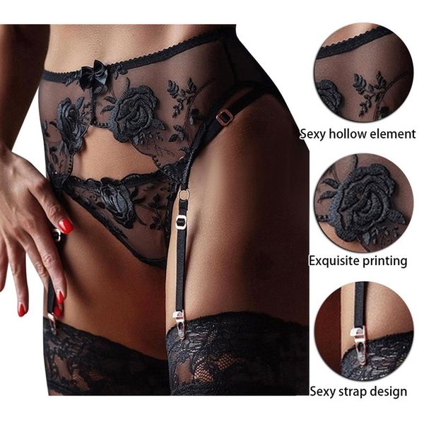 briefs panties plus size womens lace lingerie garter suspenders transparent underwear adjustable double breasted waist belt for stockings 23, Red;black
briefs panties plus size womens lace lingerie garter suspenders transparent underwear adjustable double breasted waist belt for stockings 23, Red;black
