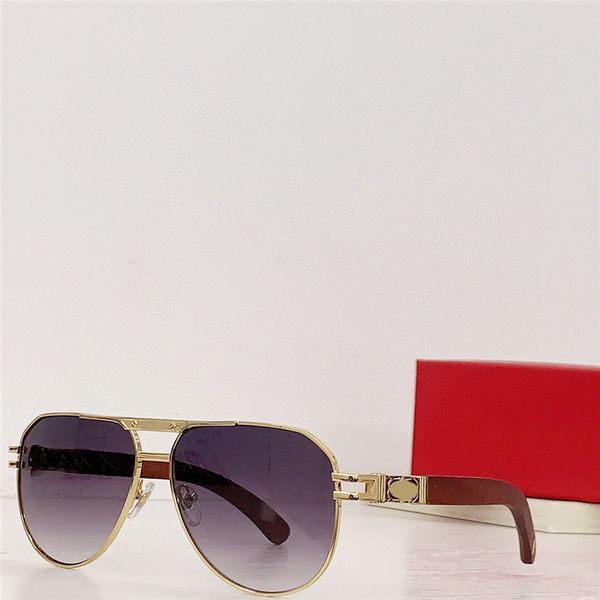 new fashion design pilot sunglasses 0653s metal frame wooden temples simple and popular style versatile outdoor uv400 protection eyewear, White;black
new fashion design pilot sunglasses 0653s metal frame wooden temples simple and popular style versatile outdoor uv400 protection eyewear, White;black