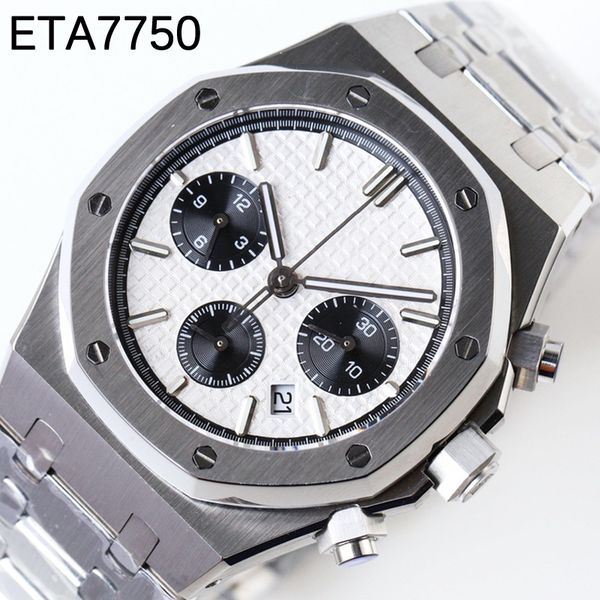 10 styless zf factory luxury mens watch 41mm 26331 904l stainless steel silver case white dial waterproof 7750 movement chronograph automati, Slivery;brown
10 styless zf factory luxury mens watch 41mm 26331 904l stainless steel silver case white dial waterproof 7750 movement chronograph automati, Slivery;brown