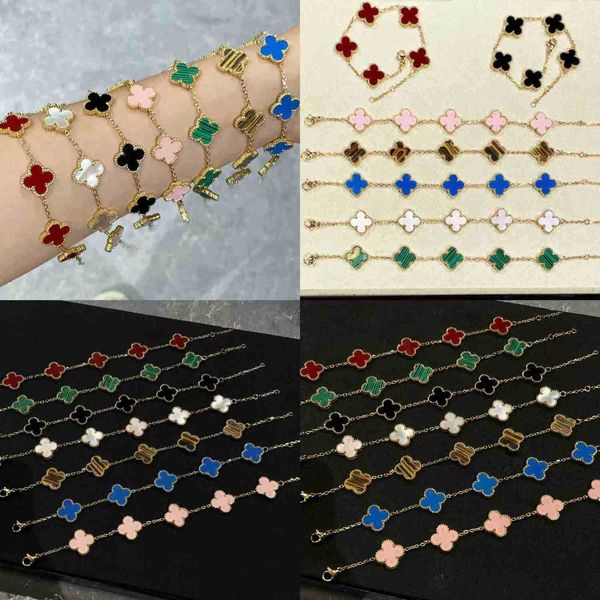 van designer jewelry cleef bracelet luxury leaf clover charm bracelets bangle gold onyx shell of pearl women and girls party gifts accessori, Silver
van designer jewelry cleef bracelet luxury leaf clover charm bracelets bangle gold onyx shell of pearl women and girls party gifts accessori, Silver