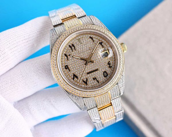 luxury datejust 41mm oyster perpetual watch for men 7gym jasonoo7 ladies brand full diamond uhr dial iced out montre sapphire with box, Slivery;brown
luxury datejust 41mm oyster perpetual watch for men 7gym jasonoo7 ladies brand full diamond uhr dial iced out montre sapphire with box, Slivery;brown