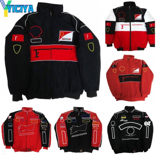 women's jackets yiciya racing car fans clothing american jacket cotton autumn and winter clothing full embroidered motorcycle riding ja, Black;brown
women's jackets yiciya racing car fans clothing american jacket cotton autumn and winter clothing full embroidered motorcycle riding ja, Black;brown