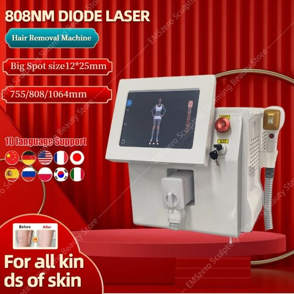 808nm diode laser hair remove ice platinum painless hair removal machine for home use and salon, Black
808nm diode laser hair remove ice platinum painless hair removal machine for home use and salon, Black