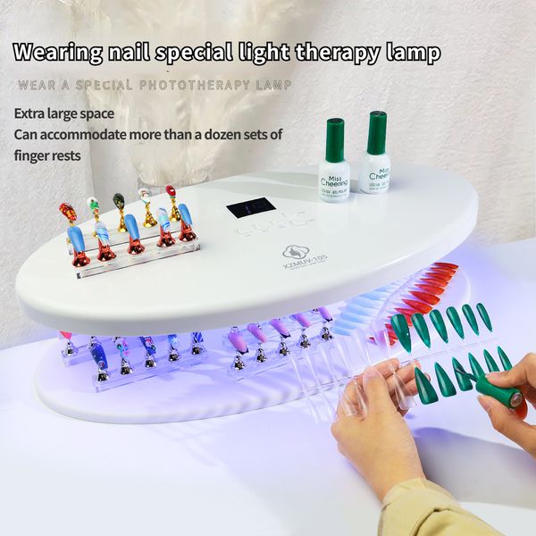 nail dryers nail lamp professional hand wear nail light therapy lamp quick dry nail polish baking lamp 256w light therapy machine 230824
nail dryers nail lamp professional hand wear nail light therapy lamp quick dry nail polish baking lamp 256w light therapy machine 230824