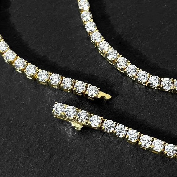 deluxe jewelry men 18k gold plated tennis chain moissanite diamond necklace luxury s925 silver necklaces cuban chains for man
deluxe jewelry men 18k gold plated tennis chain moissanite diamond necklace luxury s925 silver necklaces cuban chains for man