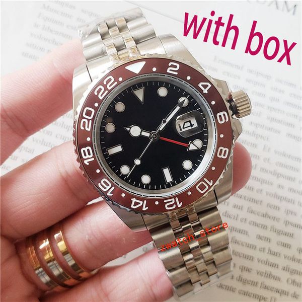 mens watch designer watch fashion watch brand watch 41mm mechanical automatic watch stainless steel sapphire watch waterproof watch, Slivery;brown
mens watch designer watch fashion watch brand watch 41mm mechanical automatic watch stainless steel sapphire watch waterproof watch, Slivery;brown