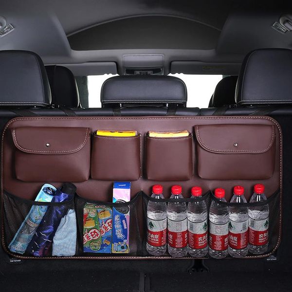 luxury leather 8pockets organizer auto parts rear seat back storage bag car trunk multipocket stowing tidying interior accessories294p
luxury leather 8pockets organizer auto parts rear seat back storage bag car trunk multipocket stowing tidying interior accessories294p
