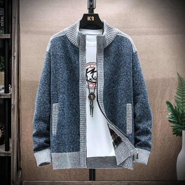 men's sweaters stand collar sweater coats men autumn winter streetwear high neck cardigan clothing 2023 trend warm 230823, White;black
men's sweaters stand collar sweater coats men autumn winter streetwear high neck cardigan clothing 2023 trend warm 230823, White;black