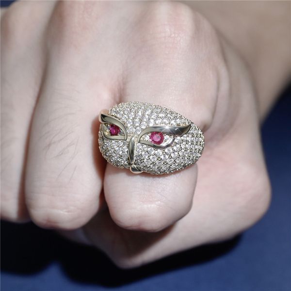hiphop jewelry mens owl diamond ring designer for man 14k gold copper full aaa cubic zirconia silver rings south american punk vintage acces, Golden;silver
hiphop jewelry mens owl diamond ring designer for man 14k gold copper full aaa cubic zirconia silver rings south american punk vintage acces, Golden;silver