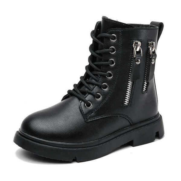 boots girls martin boots genuine leather children ankle boots autumn winter school princess shoes british style plush warm knight boot l0824, Black;grey
boots girls martin boots genuine leather children ankle boots autumn winter school princess shoes british style plush warm knight boot l0824, Black;grey