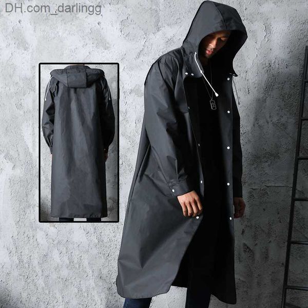 black fashion men's raincoat long waterproof raincoat hooded raincoat outdoor fishing mountaineering thickened poncho q230824
black fashion men's raincoat long waterproof raincoat hooded raincoat outdoor fishing mountaineering thickened poncho q230824