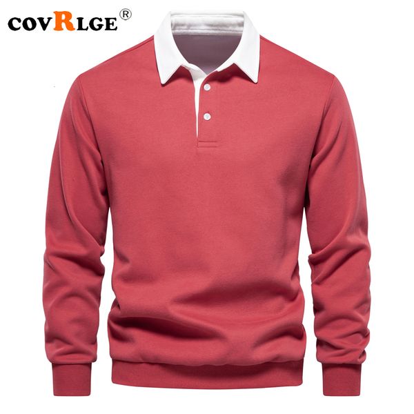 men s hoodies sweatshirts covrlge 2023 autumn fashion design polo neck for men casual and social wear quality cotton mens 230823, Black
men s hoodies sweatshirts covrlge 2023 autumn fashion design polo neck for men casual and social wear quality cotton mens 230823, Black