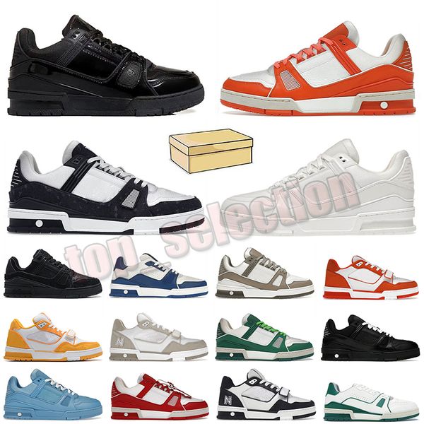 luxury designer brand casual shoes fashion womens mens trainers low cut monogram denim patent leather black embossed #54 platform og origina
luxury designer brand casual shoes fashion womens mens trainers low cut monogram denim patent leather black embossed #54 platform og origina