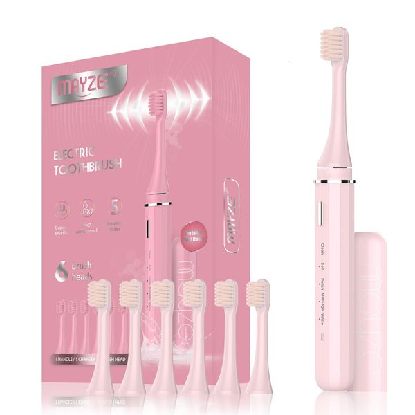 toothbrush usb charge electric toothbrush sonic vibration with 6 brush heads portable travel intelligent electric toothbrush with 5 modes 23
toothbrush usb charge electric toothbrush sonic vibration with 6 brush heads portable travel intelligent electric toothbrush with 5 modes 23