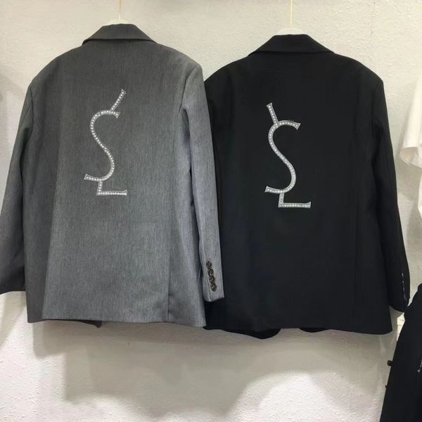y letters sl women's designer blazer jacket coats clothing spring autumn new released top, White;black
y letters sl women's designer blazer jacket coats clothing spring autumn new released top, White;black