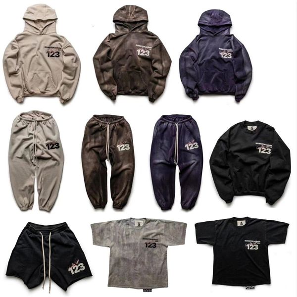 men's tracksuits rrr123 high street retro wash old letters printed men's and women's sports series 230824, Gray
men's tracksuits rrr123 high street retro wash old letters printed men's and women's sports series 230824, Gray