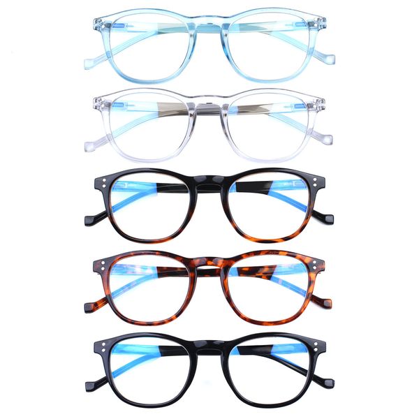 sunglasses frames turezing reading glasses spring hinge men women blue light blocking retro round plastic frame computer reader eyeglasses 0, Silver
sunglasses frames turezing reading glasses spring hinge men women blue light blocking retro round plastic frame computer reader eyeglasses 0, Silver