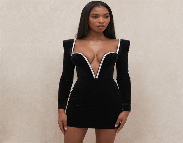 casual dresses fanslan mini dress party night club black gold velvet long sleeve diamonds sheath deep v neck backless vestido2482209, Black;gray
casual dresses fanslan mini dress party night club black gold velvet long sleeve diamonds sheath deep v neck backless vestido2482209, Black;gray
