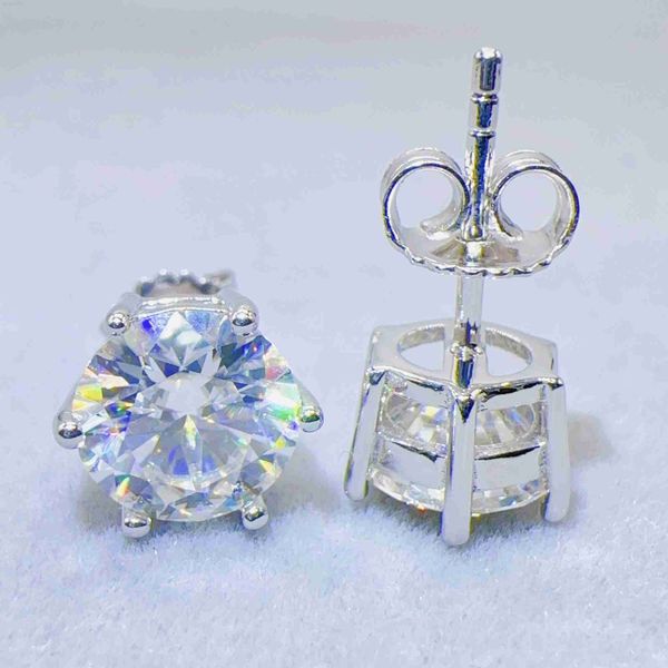 4mm-10mm round earrings vvs moissanite jewelry fashion 925 silver 6 claws inlay earrings iced out stud earrings, Golden
4mm-10mm round earrings vvs moissanite jewelry fashion 925 silver 6 claws inlay earrings iced out stud earrings, Golden