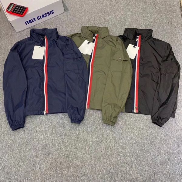designer mens jackets casual rain jacket windbreaker long sleeve outwear coats zipper full uo p4dl#, Black;brown
designer mens jackets casual rain jacket windbreaker long sleeve outwear coats zipper full uo p4dl#, Black;brown