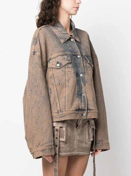 women designer denim jacket brand jackets women outerwear luxury faded denim jacket plus size womens clothing womens cotton coat jackets, Black;brown
women designer denim jacket brand jackets women outerwear luxury faded denim jacket plus size womens clothing womens cotton coat jackets, Black;brown