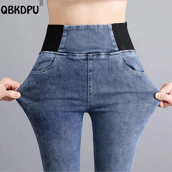 women s jeans oversize 38 elastic high waist skinny women spring slim stretch denim pants vintage pencil vaqueros mom pantalones mujer 23082, Blue
women s jeans oversize 38 elastic high waist skinny women spring slim stretch denim pants vintage pencil vaqueros mom pantalones mujer 23082, Blue