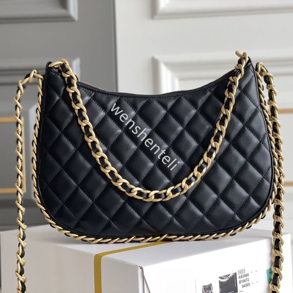 channel chain crescent designer bag for woman luxury nappa leather hobo crossbody bags zipper diamond pattern shoulder bag 10a handcraft lux
channel chain crescent designer bag for woman luxury nappa leather hobo crossbody bags zipper diamond pattern shoulder bag 10a handcraft lux