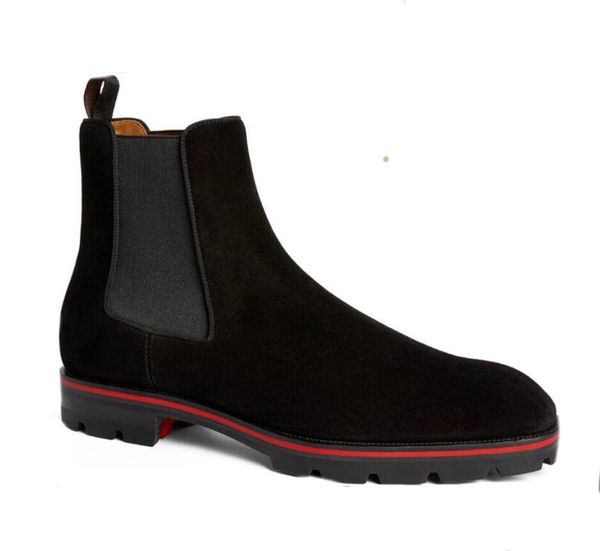 paris alpinosol boots reds sole men ankle boot suede leather rubber soles high-model motorcycle locomotive boots luxury brand designer men c, Black
paris alpinosol boots reds sole men ankle boot suede leather rubber soles high-model motorcycle locomotive boots luxury brand designer men c, Black
