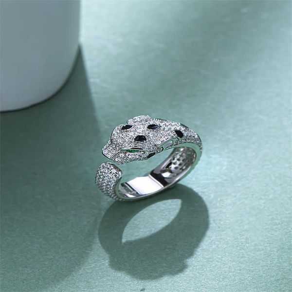 wholesale high end card s925 sterling silver leopard head ring niche personality male and female animal plated 18 karat gold diamond
wholesale high end card s925 sterling silver leopard head ring niche personality male and female animal plated 18 karat gold diamond